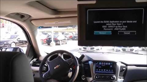 Casting to the Rear Seat Entertainment (DLNA