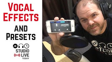 How to use VOCAL EFFECTS and plugins in GarageBand iOS (iPhone/iPad)