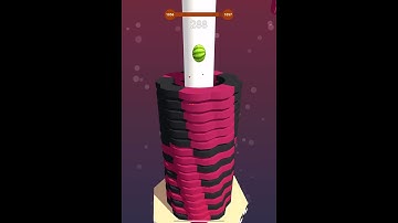 Stack Ball ⚽️ 🍉 3D Level 1056 Gameplay (iOS,Android) #shorts #stackball3d #stack-ball