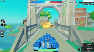 Roblox base battles Behemoth tank, frostbite sniper and stealth bomber gameplay