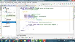 Créer  Une Application  Android a partir de zero-10-le fichier manifest xml-1-[Tuto]