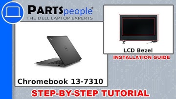 Dell Chromebook 13-7310 (P66G001) LCD Bezel How-To Video Tutorial