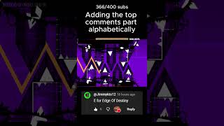 COMMENT YOUR IDEAS!!!! #gd #geometrydash #geodash #cool #fyp #shorts #level #grind