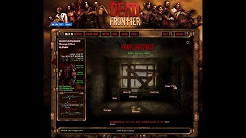 Dead Frontier 3D First Looting run in DEATH ROW!!! update!