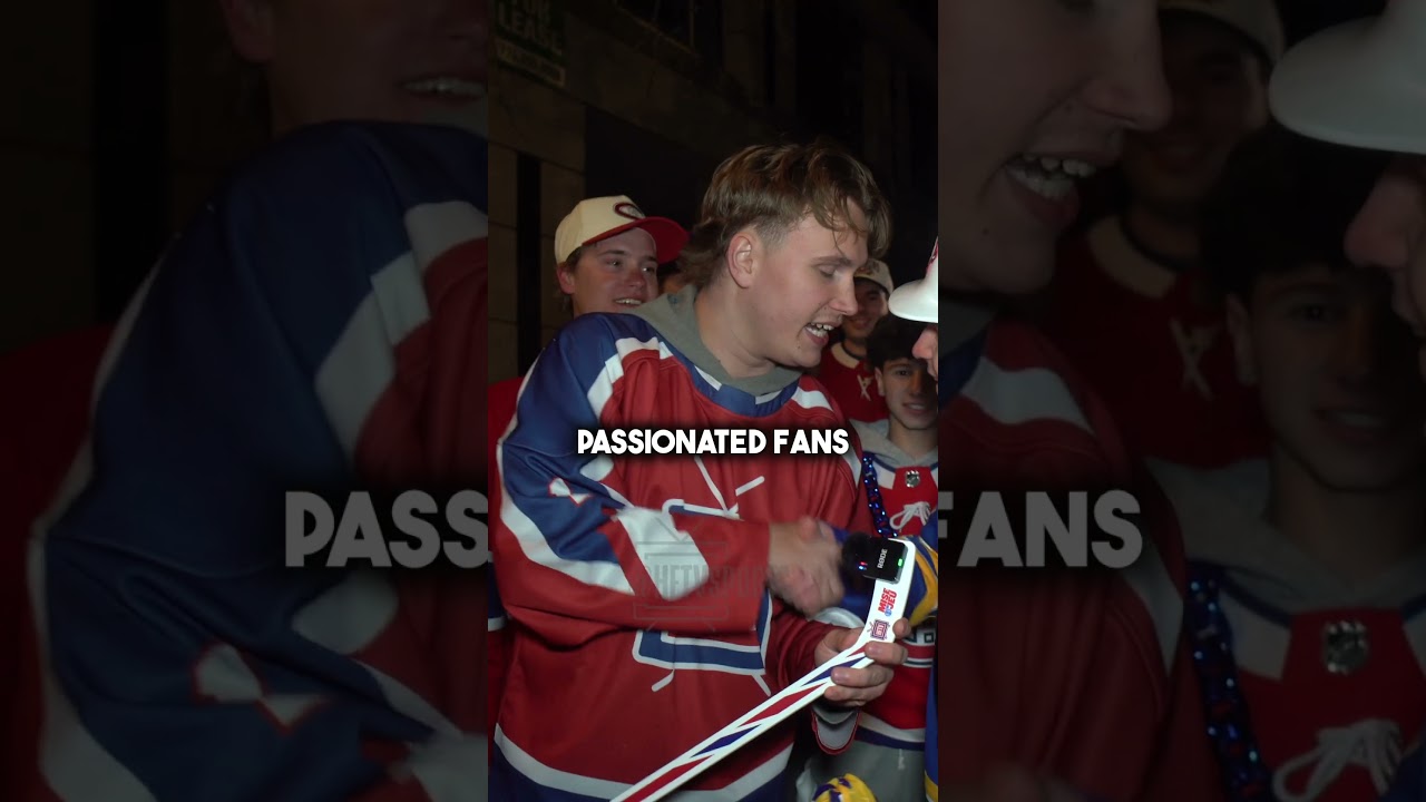 Sabres fan: “I was SHOCKED at how many Habs fans showed up in Buffalo tonight” 🔴