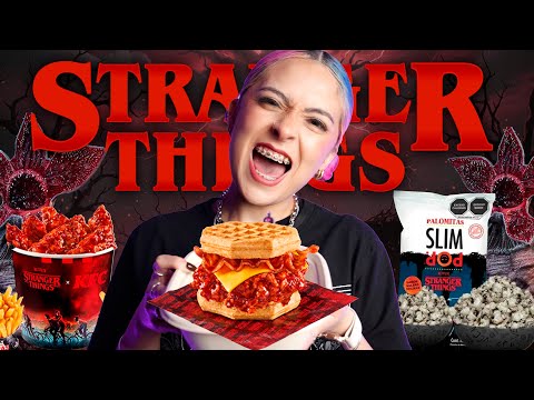 TRYING ALL THE FOOD FROM STRANGER THINGS | HOW MUCH DID I SPEND?