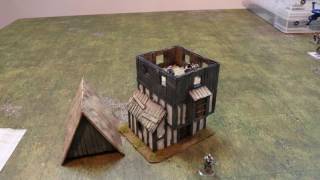 28mm medieval Tall house