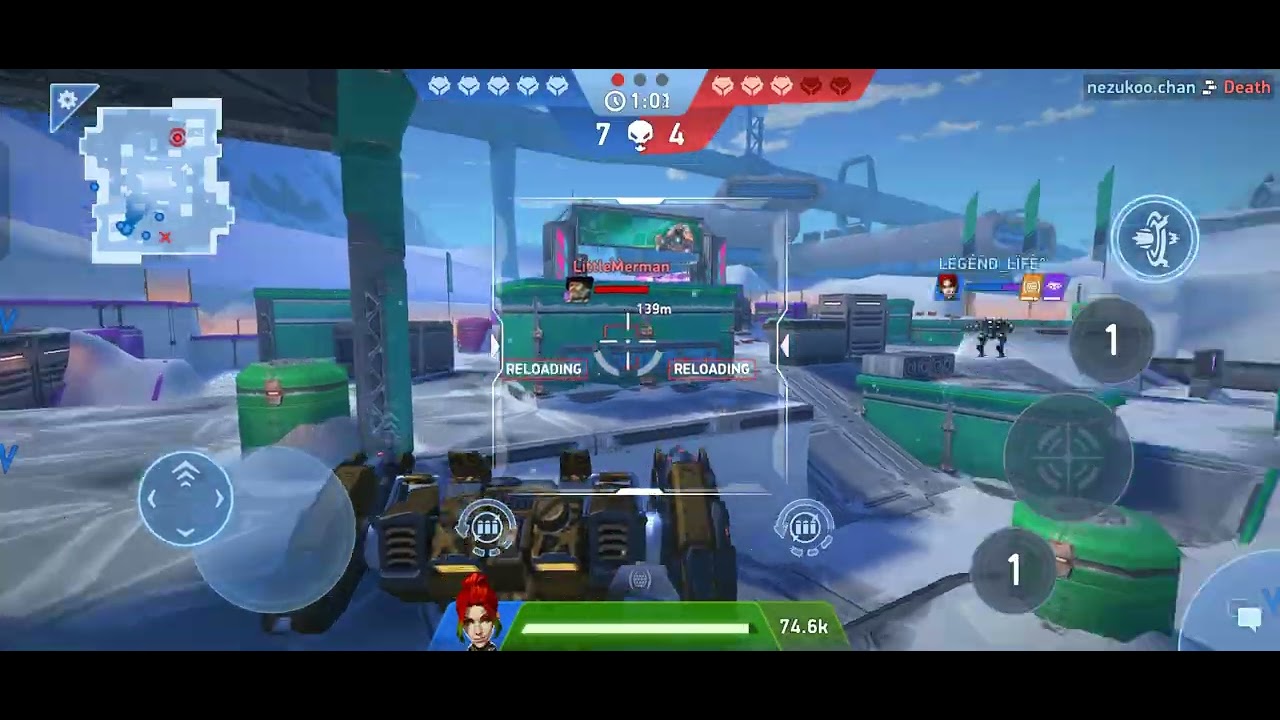 Mech Arena (Snowdrift Stage) A Respectable Win 🔥😎💪😈 8 Kills 