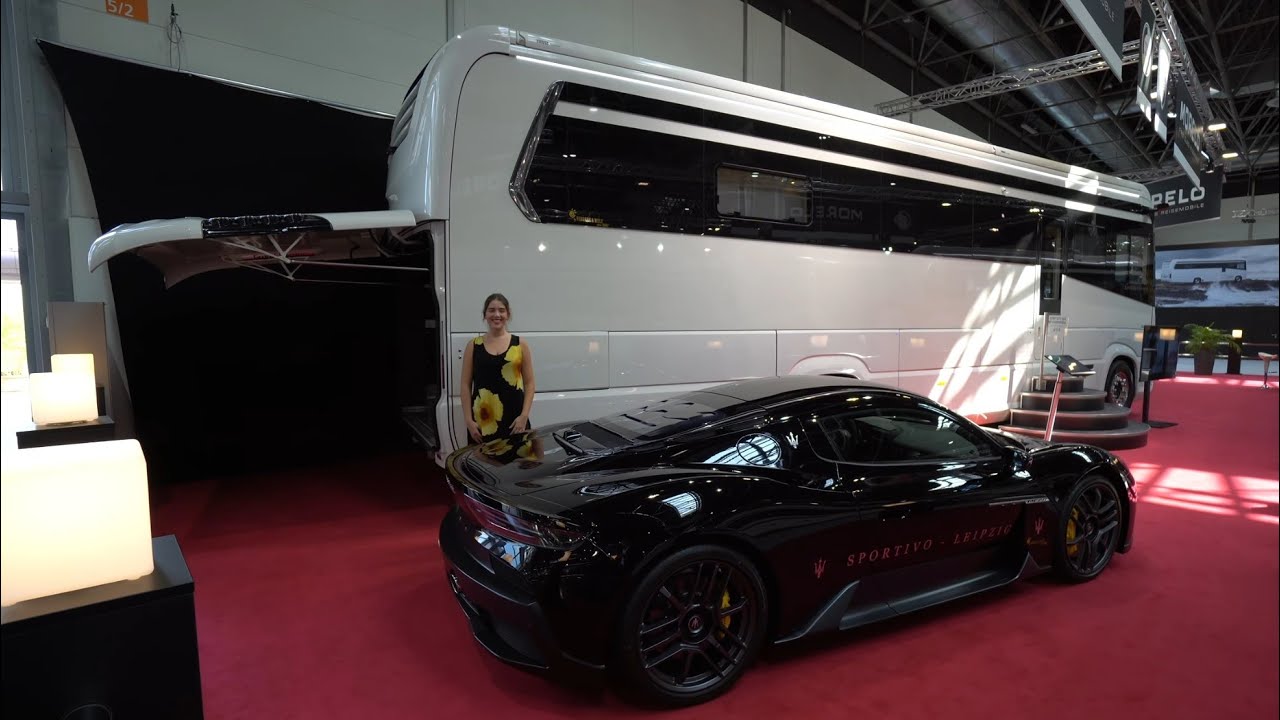 Das Volks-Luxus-Wohnmobil: Morelo Grand Empire 2022. Garage und Slideout. Made in Bavaria.