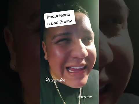Traduccion de Bad Bunny