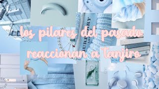 los pilares del pasado reaccionan a tanjiro//pillars of the past react to tanjiro//Gacha club//