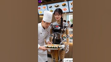 Rich Soy Sauce Dispenser Robot #futuristic #robot #technology #humanoid #soysauce #sushi #AI