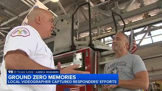 Chicago video journalist, firefighters reflect on 9/11 Ground Zero experience 25 years later