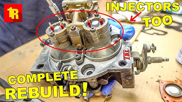 Complete Detailed GM TBI Injection System Rebuild With Brand New Injectors!! ALL ACDELCO PARTS!!
