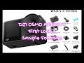 DJI OSMO ACTION 4 COMBO : First Look + Sample Footage