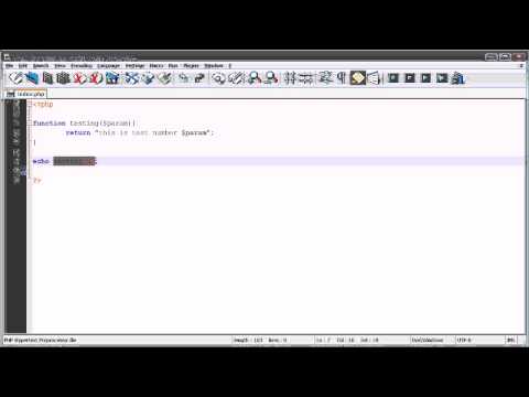 קורס PHP : שיעור 22 - הוספת פרמטרים לפונקציות