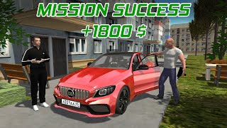 Russian Crime Real Gangster (Oppnana Games) | Mission & Free roam | Merecedes-Benz C63 screenshot 4