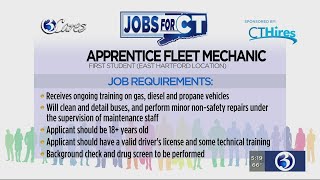 Jobs for CT: Apprentice Fleet Mechanic