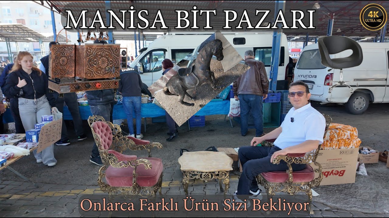 🎥 MANİSA BİT PAZARI | Nostalji, Hikâye ve Sıkı Pazarlıklar!