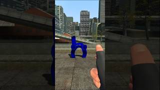 POW HAHA ALPHABET LORE LOWERCASE ALL SIZES IN BIG CITY 🔤🏙️ #GMOD #shorts