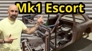 Restoring a Ford MK1 Escort One Step at a Time! The A-Pillar Challenge! EP2