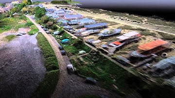 UAV Point Cloud Animation
