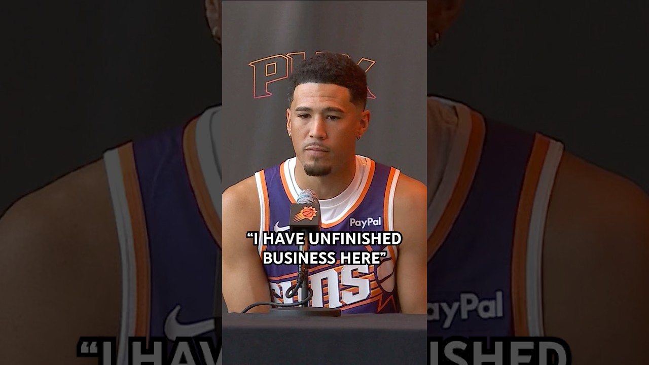 Devin Booker on signing a contract extension with the Suns