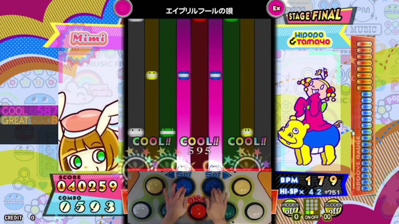 [ポップン] (ハイパーロッケンローレ) エイプリルフールの唄 [UPPER] EX