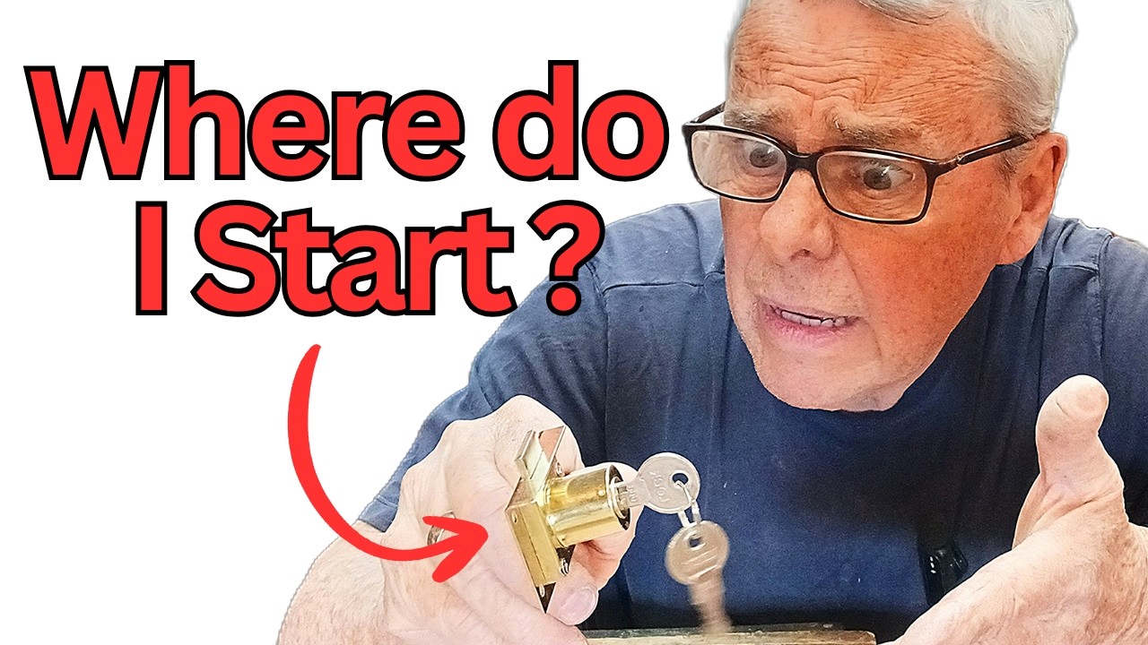Fitting a draw lock into a display sign ? WHY ?