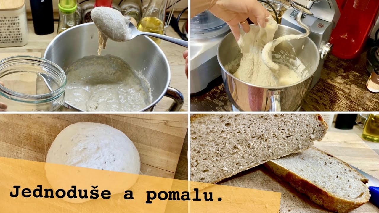 Kváskový chleba krok za krokem.