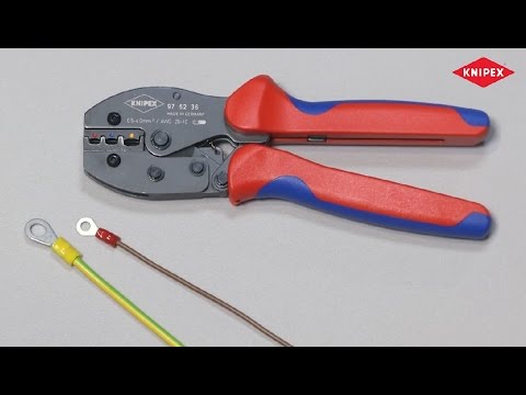 historie symaskine fast KNIPEX PreciForce® Crimping Pliers (97 52 36) - YouTube