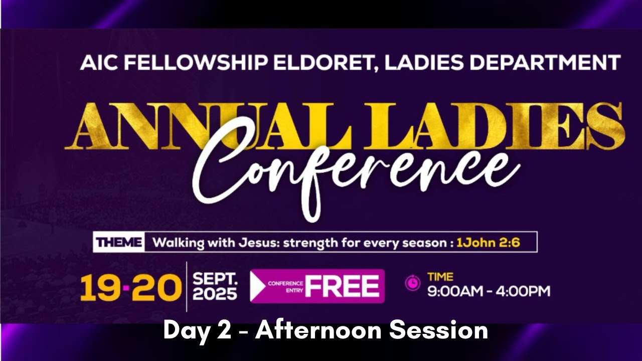 Annual Ladies Conference 2025 | Day 2 Afternoon Session | AIC ...
