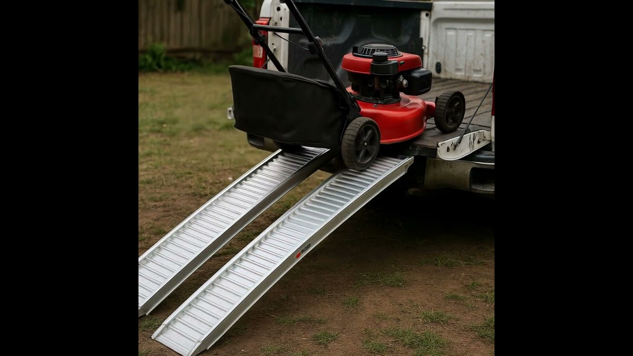 Aluminium Trailer Ramp 320x38x10CM- 1800kg/ Pair