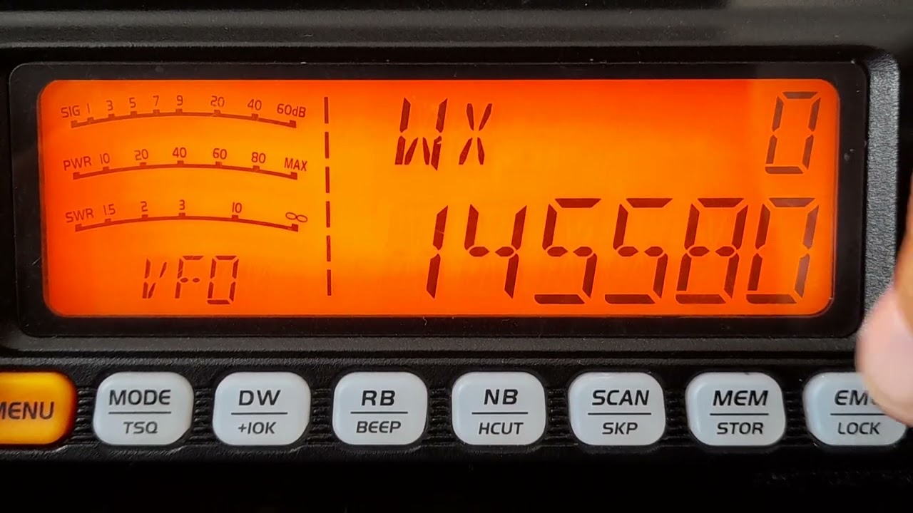 Anytone AT-5555N II приём 145 МГц. Антенна J-Pole на 145 МГц