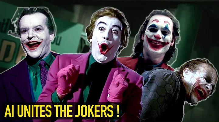 All Four Jokers United By AI - Romero, Nicholson, Ledger and Phoenix - Luma Dream Machine