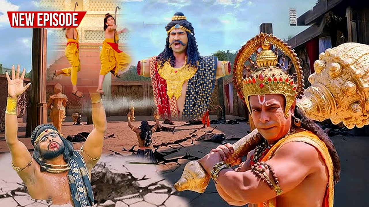 महा एपिसोड  - लव कुश ने तोड़ा राक्षस का अहंकार | #shrimadramayan