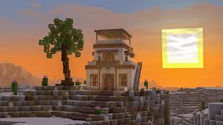Minecraft & Chill am Abend in der Wüste