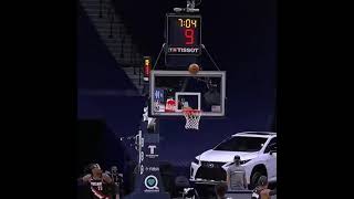 Anthony Edwards hits the 3 in Melo’s face and then does his celebration 😳 Anthony Edwards hits the 3 in Melo’s face and then does his celebration 😳