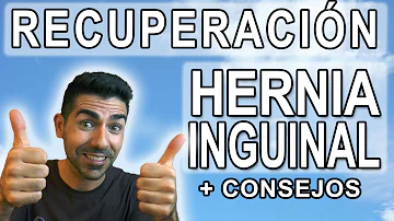 ¿Qué hay que hacer después de una operación de hernia?