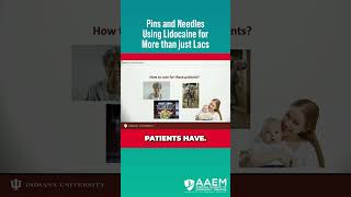Pins and Needles Using Lidocaine for More than just Lacs
