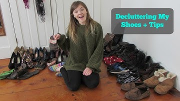 Going Through My Shoes + Decluttering Tips