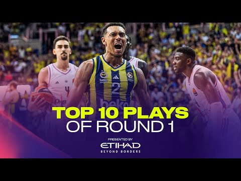 Top 10 Plays | UNREAL Dunks & BIG-TIME Defense | RS Round 1 | EUROLEAGUE BASKETBALL