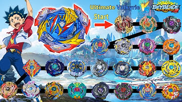 Beyblade Burst DB Marathon battle 【Ultimate Valkyrie VS ALL GOD】 ベイブレードバーストDB 베이블레이드 버스트 DB