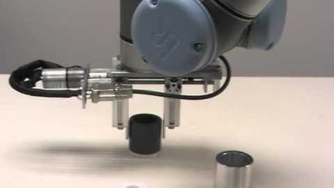 Zacobria modular single side electrical gripper actuator for industrial robot.