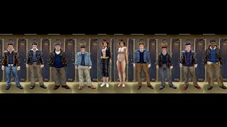 Bully Ae-Beta Greasers Clique Pack Mod Recreation