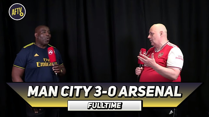 Man City 3 - 0 Arsenal | Not Even A Shot On Target! Claude