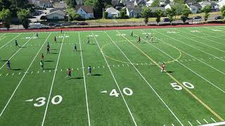 Drone View | Red vs Blue (3) | SOCCER HIGHLIGHTS | 07/01/2023 | TacomaFC
