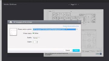 HP Designjet Print FTP content