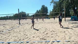 Beach 090224 - Game 1 Kanako/Justine vs Cynthia/Rowy