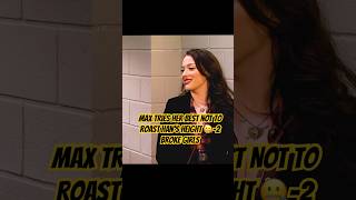 Max Tries Her Best NOT To Roast Han's Height 🤐-2 Broke Girls #shorts #funny #shortvideo #foryou